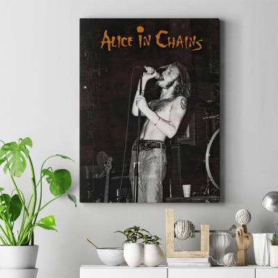 تابلو کنواس (بوم) Alice in chains - آلیس این چینز 2