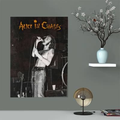 پوستر سیلک Alice in chains - آلیس این چینز 2