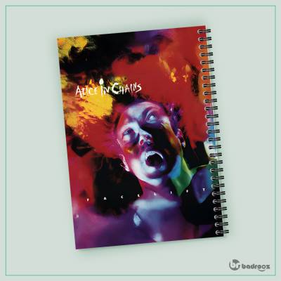دفتر یادداشت Alice in chains - آلیس این چینز 3