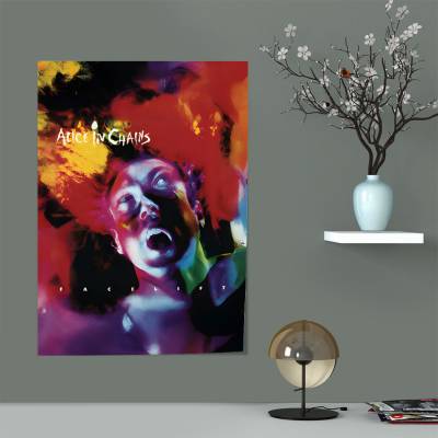 پوستر سیلک Alice in chains - آلیس این چینز 3