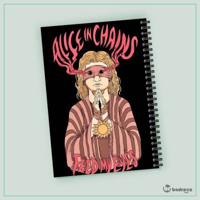 دفتر یادداشت Alice in chains - آلیس این چینز 5