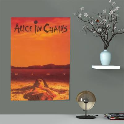 پوستر سیلک Alice in chains - آلیس این چینز 6