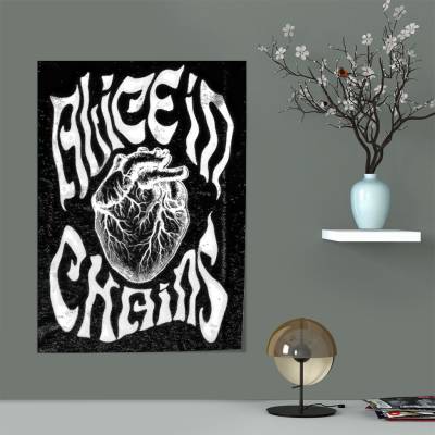 پوستر سیلک Alice in chains - آلیس این چینز 7