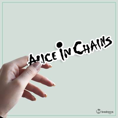استیکر و برچسب Alice in chains - آلیس این چینز 8