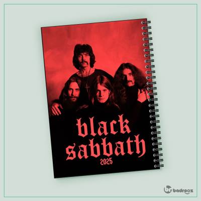 دفتر یادداشت Black Sabbath - بلک سبث