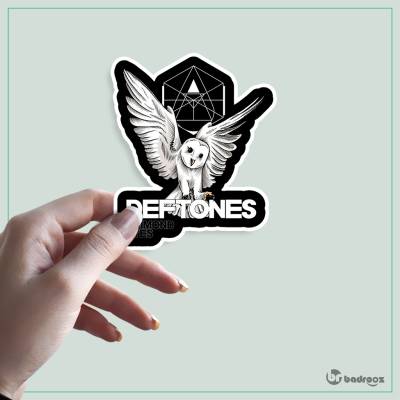 استیکر و برچسب Deftones - دفتونز 3