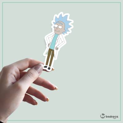 استیکر و برچسب ریک کوچولو (Tiny Rick)-4