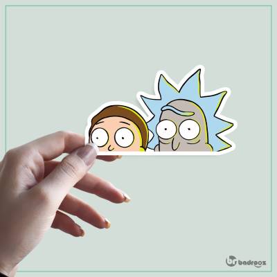 استیکر و برچسب ریک و مورتی (Rick and Morty)-3