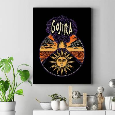 تابلو کنواس (بوم) Gojira - گوجیرا