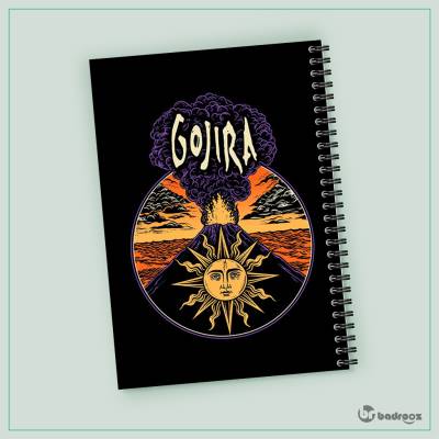 دفتر یادداشت Gojira - گوجیرا