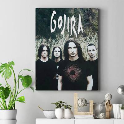 تابلو کنواس (بوم) Gojira - گوجیرا 2