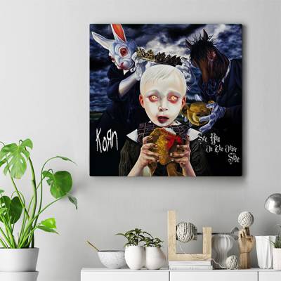 تابلو کنواس مربع (بوم) Korn - کورن 2