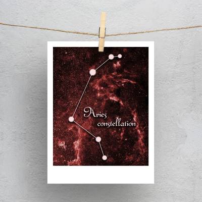 پولاروید(فتوکارت) صورت فلکی فروردین (Aries)