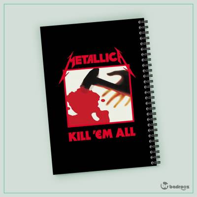 دفتر یادداشت Metallica - متالیکا 3
