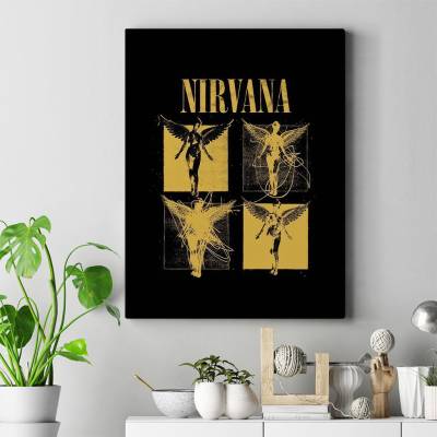 تابلو کنواس (بوم) Nirvana - نیروانا 5