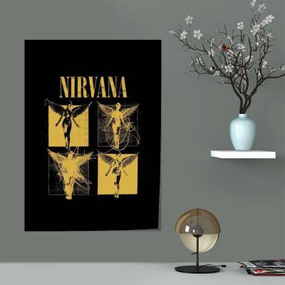 پوستر سیلک Nirvana - نیروانا 5