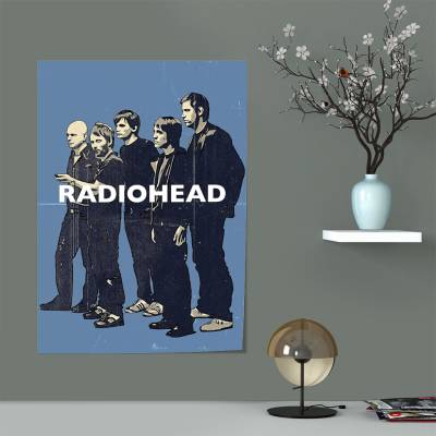 پوستر سیلک Radiohead - ریدیوهد 4