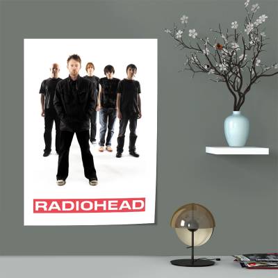 پوستر سیلک Radiohead - ریدیوهد 5