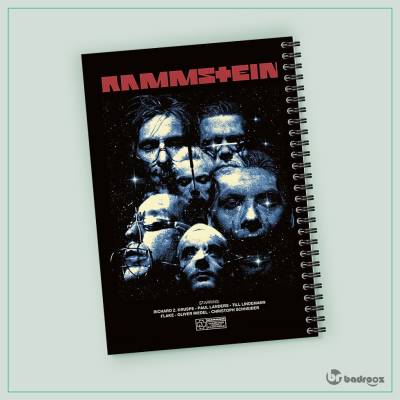 دفتر یادداشت Rammstein - رامشتاین