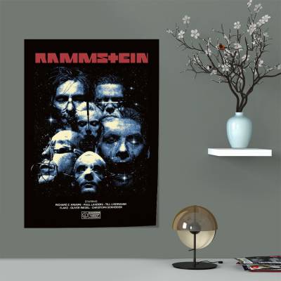 پوستر سیلک Rammstein - رامشتاین