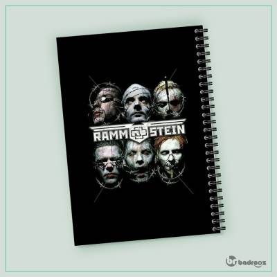دفتر یادداشت Rammstein - رامشتاین 3