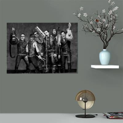 پوستر سیلک Rammstein - رامشتاین 6