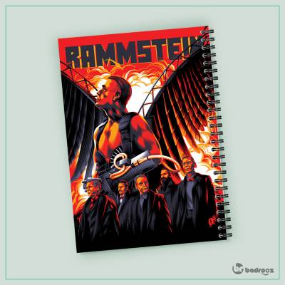 دفتر یادداشت Rammstein - رامشتاین 7