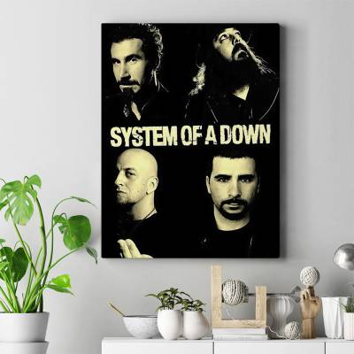 تابلو کنواس (بوم) System of a down - سیستم آو ا داون