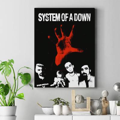 تابلو کنواس (بوم) System of a down - سیستم آو ا داون 3