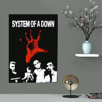 پوستر سیلک System of a down - سیستم آو ا داون 3