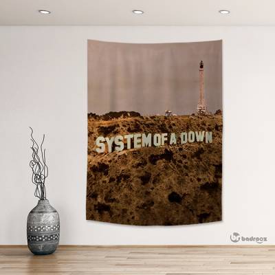 بک دراپ System of a down - سیستم آو ا داون 4