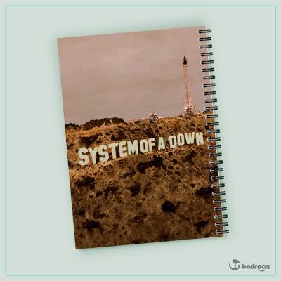 دفتر یادداشت System of a down - سیستم آو ا داون 4