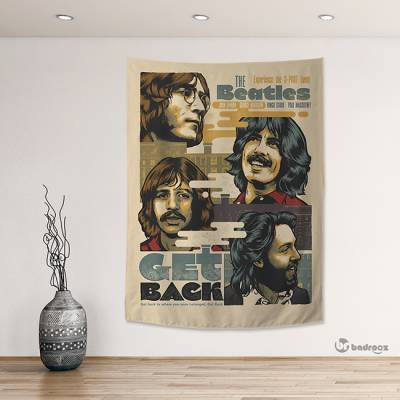 بک دراپ The Beatles - بیتلز