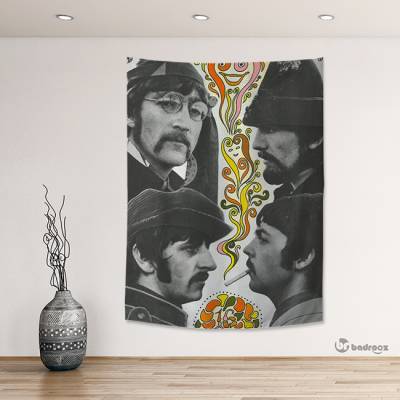 بک دراپ The Beatles - بیتلز 3