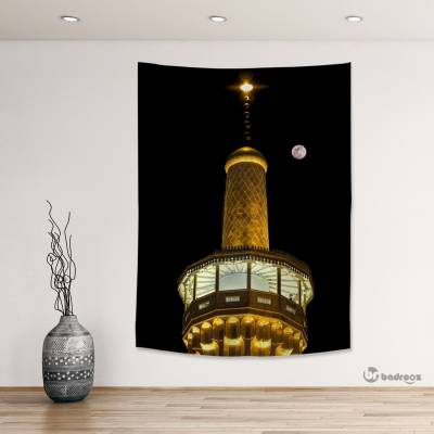 بک دراپ  گلدسته حرم امام رضا (ع)