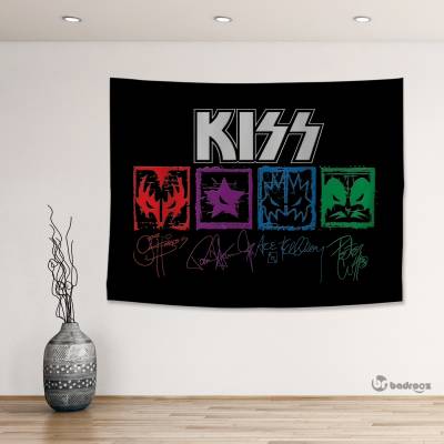 بک دراپ Kiss - کیس