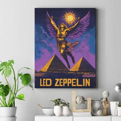 تابلو کنواس (بوم) Led Zeppelin - لد زپلین