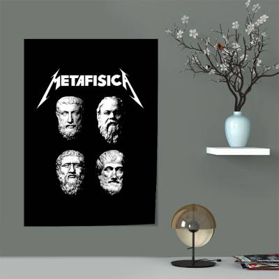 پوستر سیلک Metafisica
