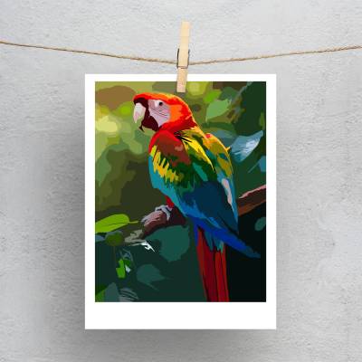 پولاروید(فتوکارت) سرخ بال