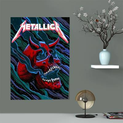 پوستر سیلک Metallica - متالیکا 5