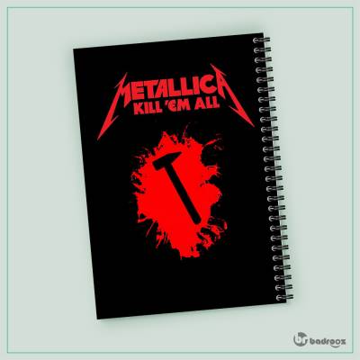 دفتر یادداشت Metallica - متالیکا 6