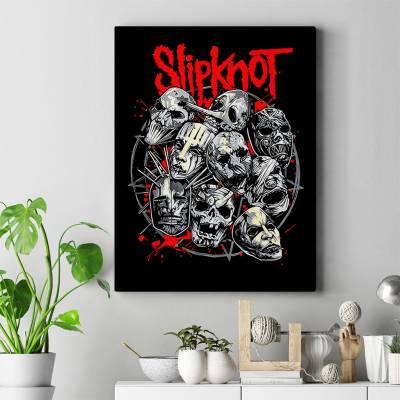 تابلو کنواس (بوم) Slipknot - اسلیپنات 7