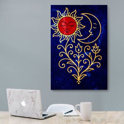 شاسی  خورشید و ماه اسلیمی