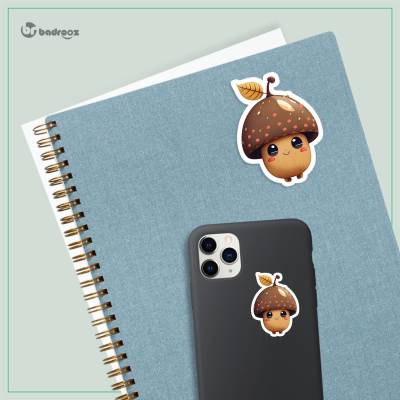 استیکر و برچسب بچه بلوط کارتونی 