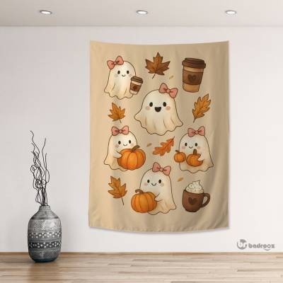 بک دراپ پترن روح‌های کارتونی