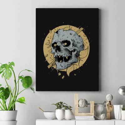 قاب کنواس Y Skull