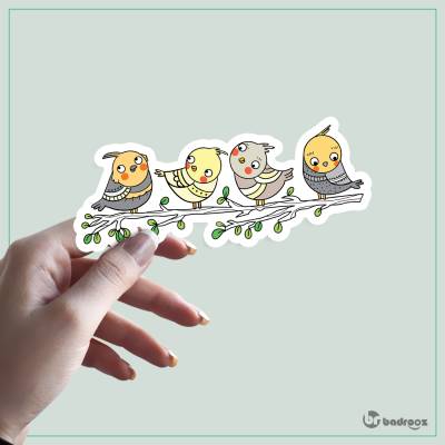 استیکر و برچسب عروس هلندی ها