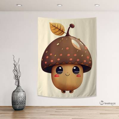 بک دراپ بچه بلوط کارتونی 