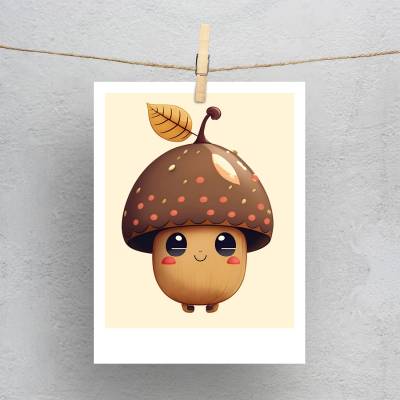 پولاروید(فتوکارت) بچه بلوط کارتونی 