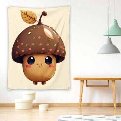 دراپ بنر بچه بلوط کارتونی 